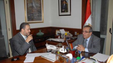 الدكتور حاتم الجبلي وزير الصحة: لا تأجيل للدراسة في مصر وكل الخيارات متاحة 10 ضياء السعيد، الوزير حاتم الجبلي 2 الدكتور حاتم الجبلي وزير الصحة: لا تأجيل للدراسة في مصر وكل الخيارات متاحة