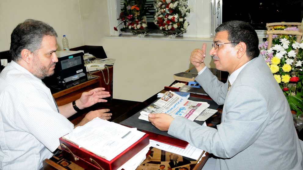 الرئيسية 6 ضياء السعيد، ممدوح الولي نقيب الصحفيين المصريين 1 الرئيسية