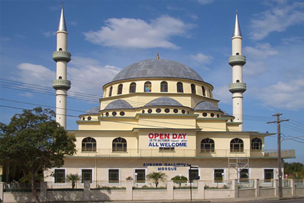 Auburn Gallipoli Mosque منارات مضئية في أستراليا